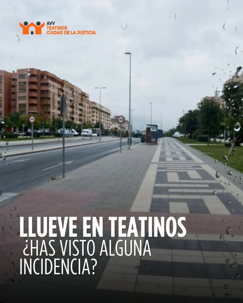 Publicación de Instagram de la AVV Teatinos